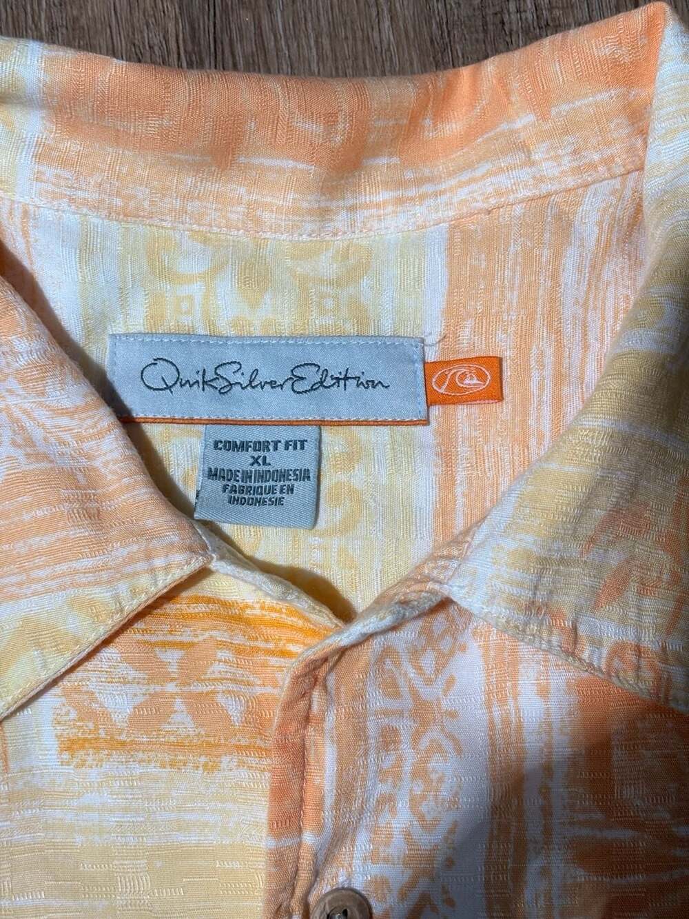 Quiksilver Edition y2k inspired‎ Hawaiian Camp Shirt XL - Picture 9 of 9